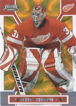 2002-03 Pacific Exclusive - Gold #64 Curtis Joseph Front
