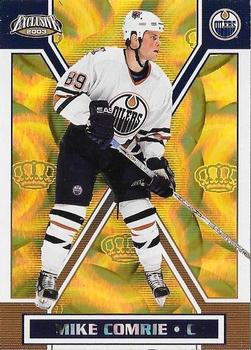 2002-03 Pacific Exclusive - Gold #70 Mike Comrie Front