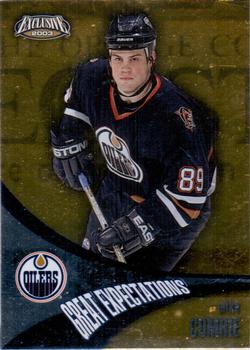 2002-03 Pacific Exclusive - Great Expectations #7 Mike Comrie Front