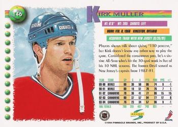 1994-95 Score #146 Kirk Muller Back