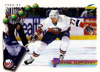 1994-95 Score #166 Pierre Turgeon Front