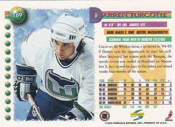 1994-95 Score #169 Darren Turcotte Back