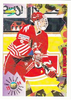 1994-95 Score #205 Brendan Witt Front