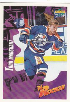 1994-95 Score #226 Todd Marchant Front