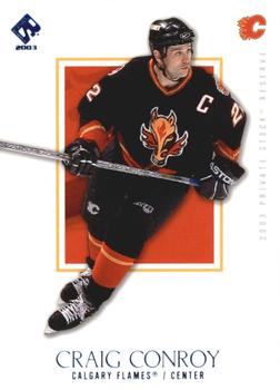 2002-03 Pacific Private Stock Reserve - Blue #13 Craig Conroy Front