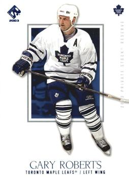 2002-03 Pacific Private Stock Reserve - Blue #93 Gary Roberts Front