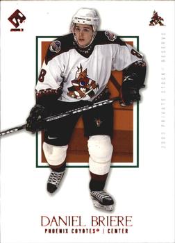 2002-03 Pacific Private Stock Reserve - Red #77 Daniel Briere Front