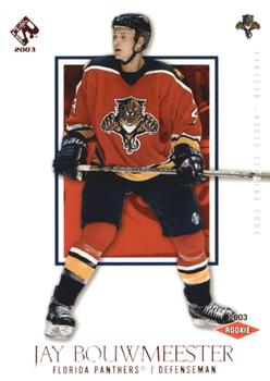 2002-03 Pacific Private Stock Reserve - Red #163 Jay Bouwmeester Front