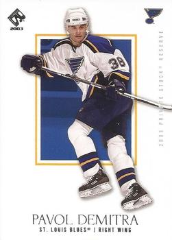 2002-03 Pacific Private Stock Reserve - Retail #82 Pavol Demitra Front