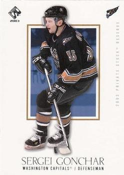 2002-03 Pacific Private Stock Reserve - Retail #98 Sergei Gonchar Front