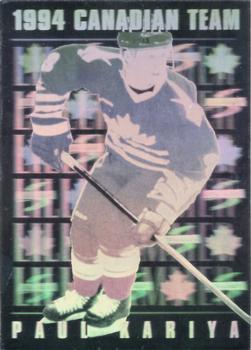 1994-95 Score - Canadian Team #CT1 Paul Kariya Front