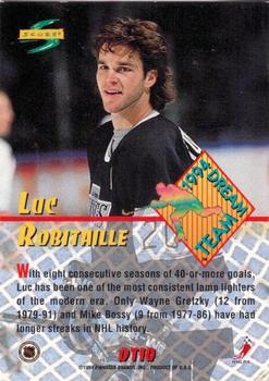 1994-95 Score - Dream Team #DT10 Luc Robitaille Back