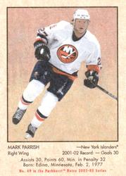 2002-03 Parkhurst Retro - Minis #49 Mark Parrish Front