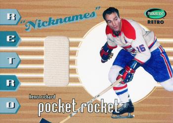 2002-03 Parkhurst Retro - Retro Nicknames #RN-2 Henri Richard Front