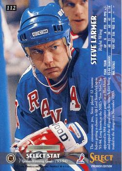 1994-95 Select #112 Steve Larmer Back