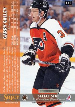 1994-95 Select #117 Garry Galley Back