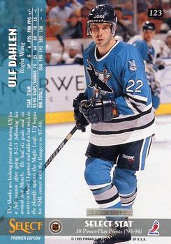 1994-95 Select #123 Ulf Dahlen Back