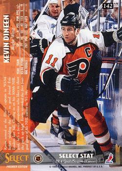 1994-95 Select #142 Kevin Dineen Back