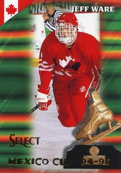 1994-95 Select #163 Jeff Ware Front