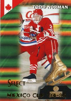 1994-95 Select #168 Todd Norman Front