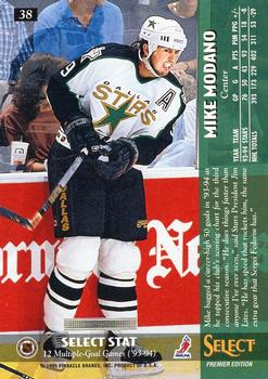 1994-95 Select #38 Mike Modano Back