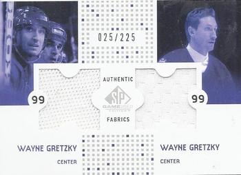 2002-03 SP Game Used - Authentic Fabrics #CF-GR Wayne Gretzky Front