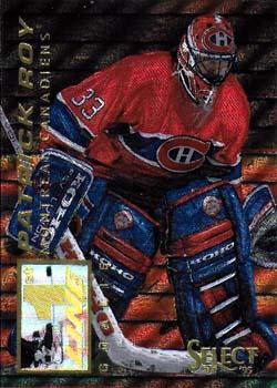 1994-95 Select - First Line #FL1 Patrick Roy Front