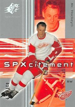 2002-03 SPx - Spectrum Silver #89 Gordie Howe Front