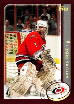 Arturs Irbe Hockey Card 2002-03 Topps Chrome #137 Arturs Irbe