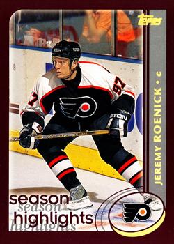 2002-03 Topps - Factory Set #314 Jeremy Roenick Front