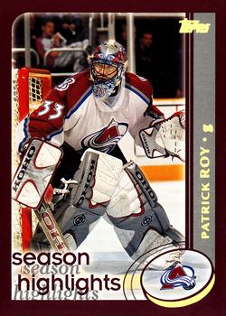 2002-03 Topps - Factory Set #317 Patrick Roy Front