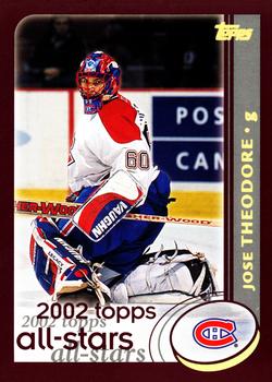 2002-03 Topps - Factory Set #319 Jose Theodore Front