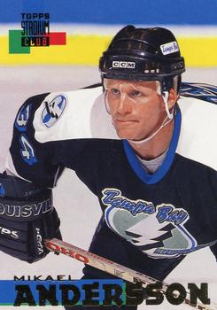 1994-95 Stadium Club #75 Mikael Andersson Front
