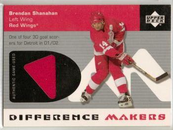 2002-03 Upper Deck - Difference Makers #DM-BS Brendan Shanahan Front