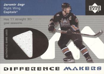 2002-03 Upper Deck - Difference Makers #DM-JJ Jaromir Jagr Front