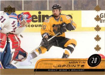 2002-03 Upper Deck - UD Exclusives #13 Martin Lapointe Front