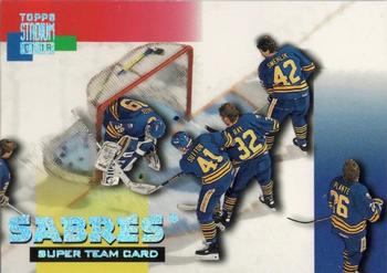 1994-95 Stadium Club - Super Teams #3 Buffalo Sabres Front
