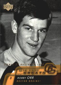 2002-03 Upper Deck - Gifted Greats #GG2 Bobby Orr Front