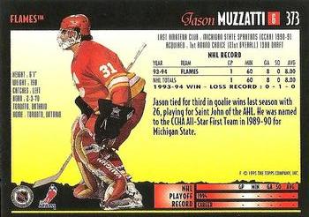 1994-95 Topps Premier #373 Jason Muzzatti Back