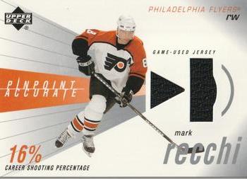 2002-03 Upper Deck - Pinpoint Accuracy #PA-MR Mark Recchi Front