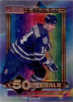1994-95 Topps Premier - Finest Top Goal Scorers #4 Dave Andreychuk Front