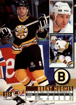 1994-95 Ultra #255 Brent Hughes Back