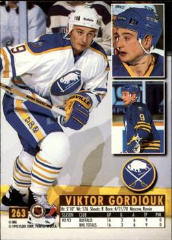 1994-95 Ultra #263 Viktor Gordiouk Back