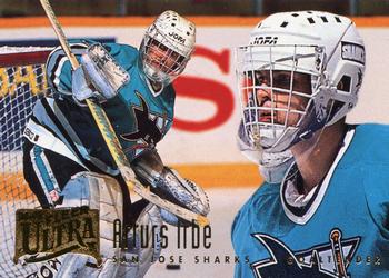 1994-95 Ultra #195 Arturs Irbe Front