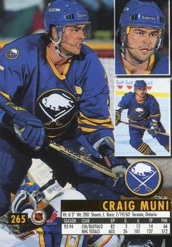 1994-95 Ultra #265 Craig Muni Back