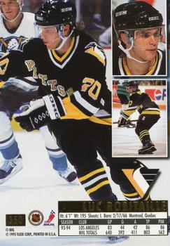 1994-95 Ultra #350 Luc Robitaille Back