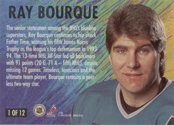 1994-95 Ultra - All-Stars #1 Ray Bourque Back