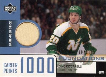 2002-03 Upper Deck Foundations - 1000 Point Club #CI Dino Ciccarelli Front