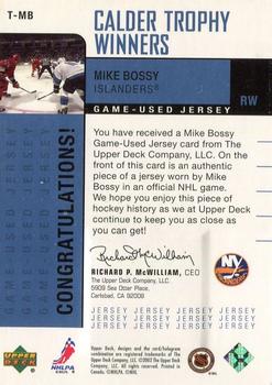1985-86 Mike Bossy NY Islanders Game Worn Jersey