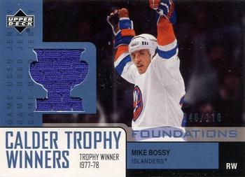 2002-03 Upper Deck Foundations - Calder Winners #T-MB Mike Bossy Front